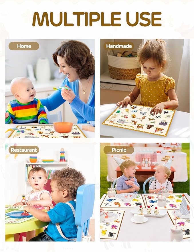 45 Pack Sticky Disposable Placemats - Image 8