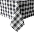 Checkered Square Tablecloth by Hiasan
