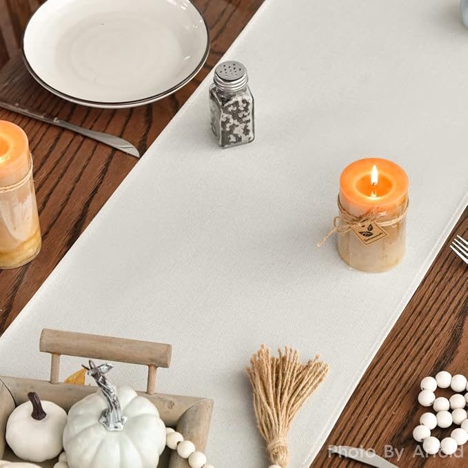 Artoid Mode 210 GSM Fall Table Runner 13x48 Inch Home Party Decor | Hello - Image 7