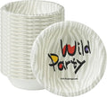 50 Pack Paper Bowls, 8 Oz Disposable Soup Bowl, Heavy Duty Printed Disposable by Unknown