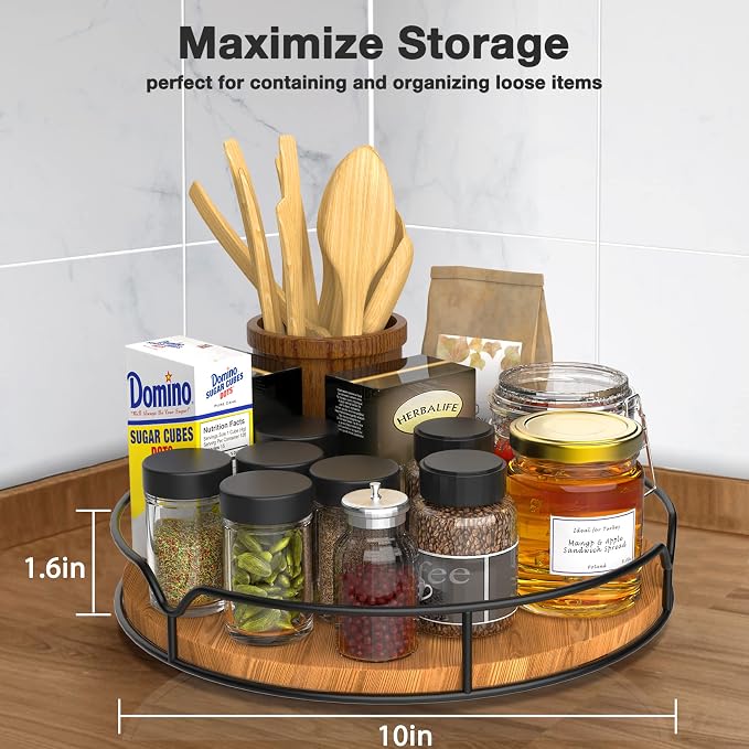 Lazy Susan Turntable Organizer - Image 4