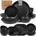 Grow Forward 16-piece Premium Wheat Straw Dinnerware Sets by GrowForward