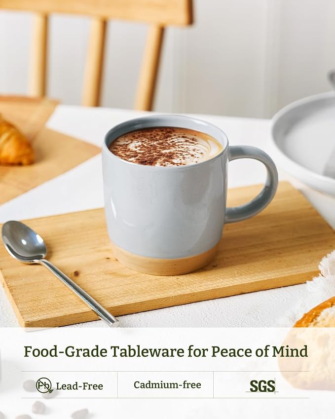 famiware Coffee Mugs for 4, 13 oz Mug Set, Dringking Cup - Image 3