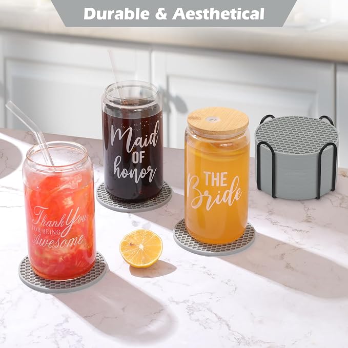 TWTLi Silicone Coasters Set of 6 - Image 5