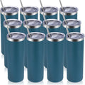 Volhoply 12 Pack Skinny Tumblers by LiveFully%EF%BC%8CDrinkFreely%E2%80%94KeepGoingwithVolhoply%EF%BC%81