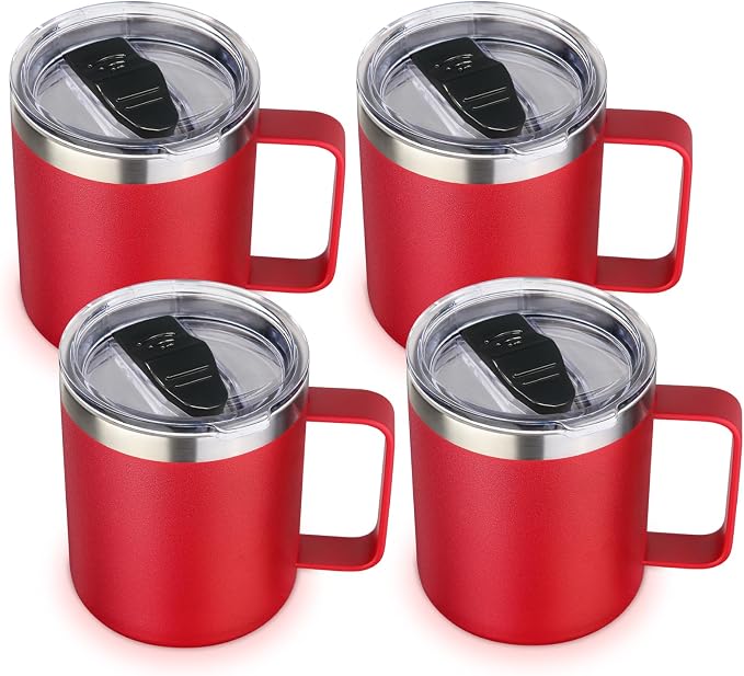 Volhoply 14oz Insulated Stainless Steel Coffee Mug by LiveFully%EF%BC%8CDrinkFreely%E2%80%94KeepGoingwithVolhoply%EF%BC%81