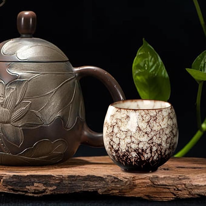 3X Ceramic Mug Teacup Kitchen Utensils Coffee Mug Infuser Handmade Ceramic - Image 5