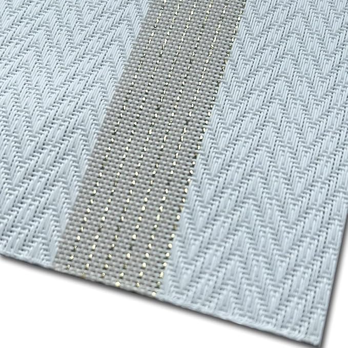 PIGCHCY Luxurious Placemats Set of 6, 18 x 12 inches Elegant Placemats Non-Slip - Image 3