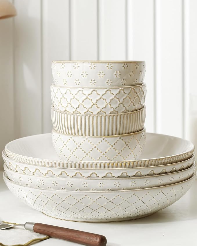 getstar Ceramic Bowl, Small Soup Bowls Set of 4 - Image 5