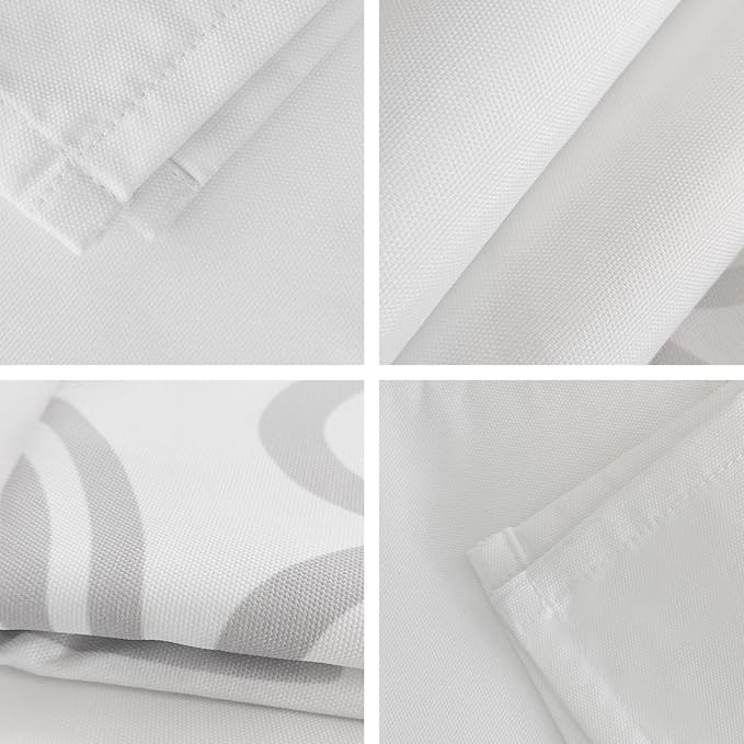 Merry Christmas Table Runner 72 Inches Long, Santa Xmas Tree Snowflake Table - Image 8