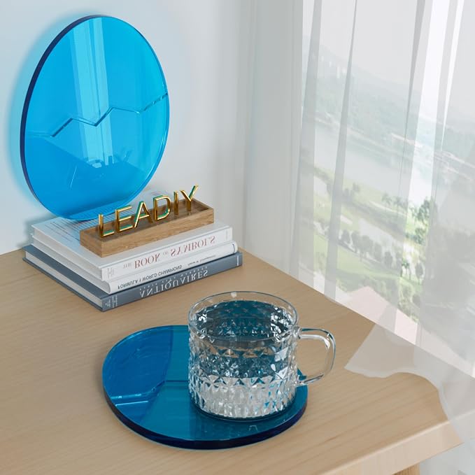 Acrylic Coaster Decorative Plates, Office Desk Accessories - Image 6