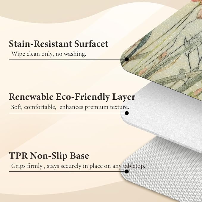Vinyl Placemats Set of 6-12x17 Inch - Image 4