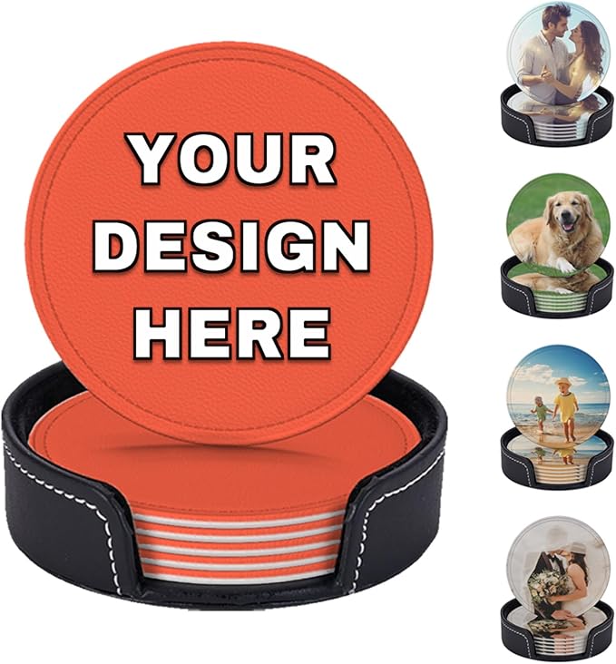 Personalized Drink Coasters by YHPHRTA