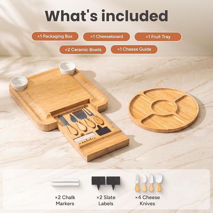 SMIRLY Charcuterie Board Set - Image 2