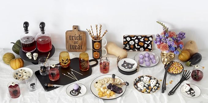 Oneida Barware, Vintro Halloween Can Cooler Glasses, Dishwasher Safe, Made of - Image 6