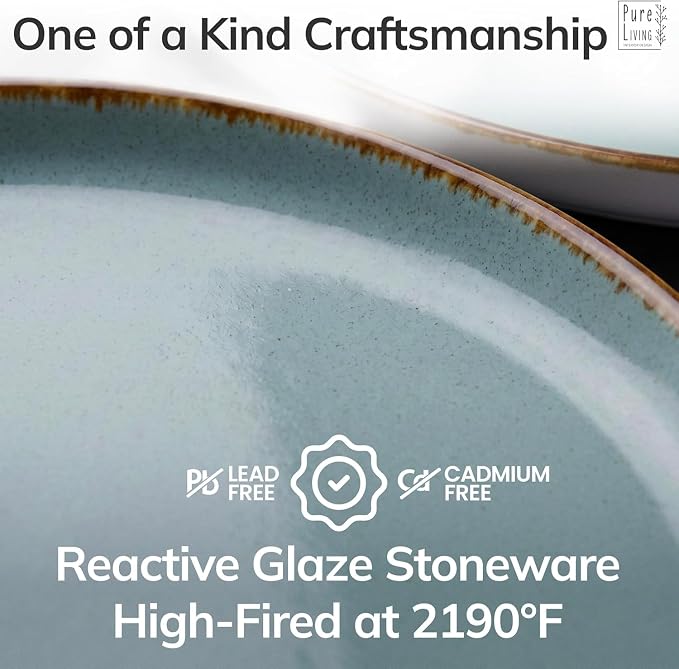 16 Piece Stoneware Dinnerware Set - Image 5