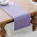 Soft Caddice Faux Linen Table Runner 2 Piece Fabric in 1 by NATUS+WEAVER