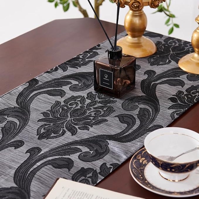 Elegant Luxury Table Runner for Dining Table, Vintage Design Premium Quality - Image 4