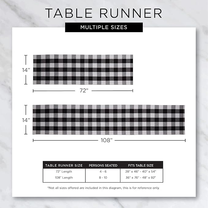 DII Woven Basics Collection 100% Cotton Knit Table Runner, Tango Red - Image 8