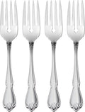 Oneida Silverware Set, True Rose Everyday Salad Forks 4-Piece Flatware Set by Oneida