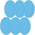 homEdge Silicone Trivets Mat, 6 Packs Multipurpose Non Slip Heat Resistant Pot by homEdge