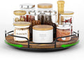 WOWBOX 10" Wood Lazy Susan Turntable Organizer by WOWBOX