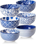 Ceramic Dessert Bowls Set - 11 Oz Small Ice Cream Bowl by Cerkik