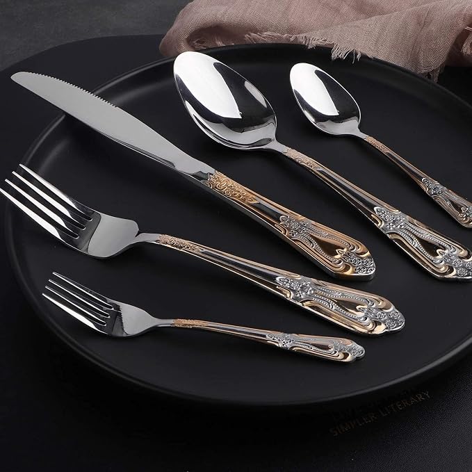 Silverware Set Limited Edition – 20 Piece Flatware Set – Cutlery Set - Image 6