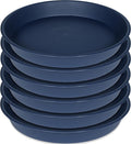 6 Pack Plant Saucer Drainage Tray, Plastic Plant Water Tray, 6 inch Flower by Bleuhome