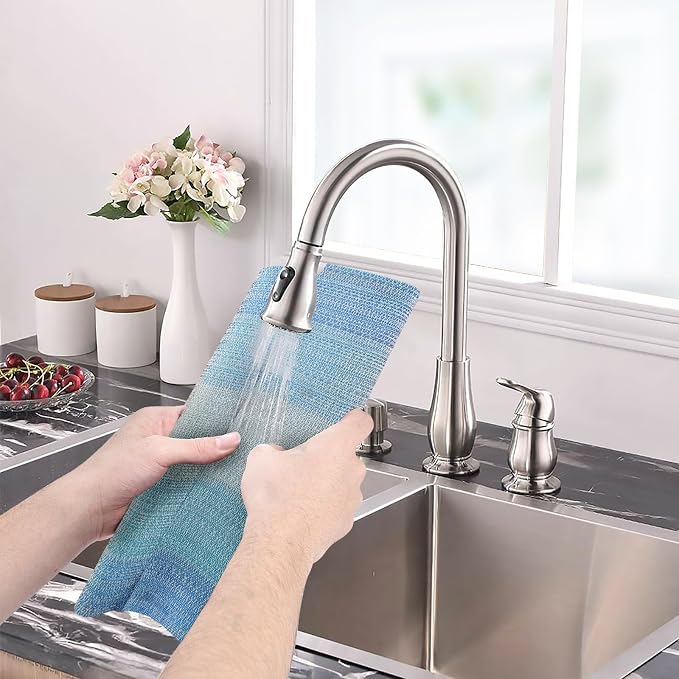 Aofmee Table Runner and Placemats Set of 6 Washable, Heat Resistant Place Mats - Image 4