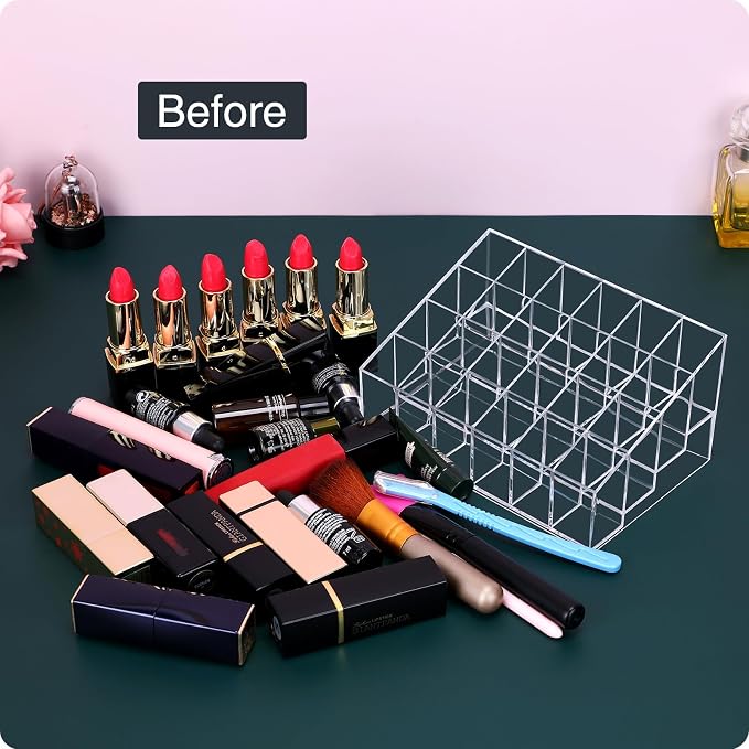 MOSIKER Lipstick Organizer, perfume samples, essential oil rollerball bottles - Image 3