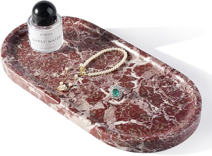Norway Natural Marble Tray, Catchall Tray by Koville