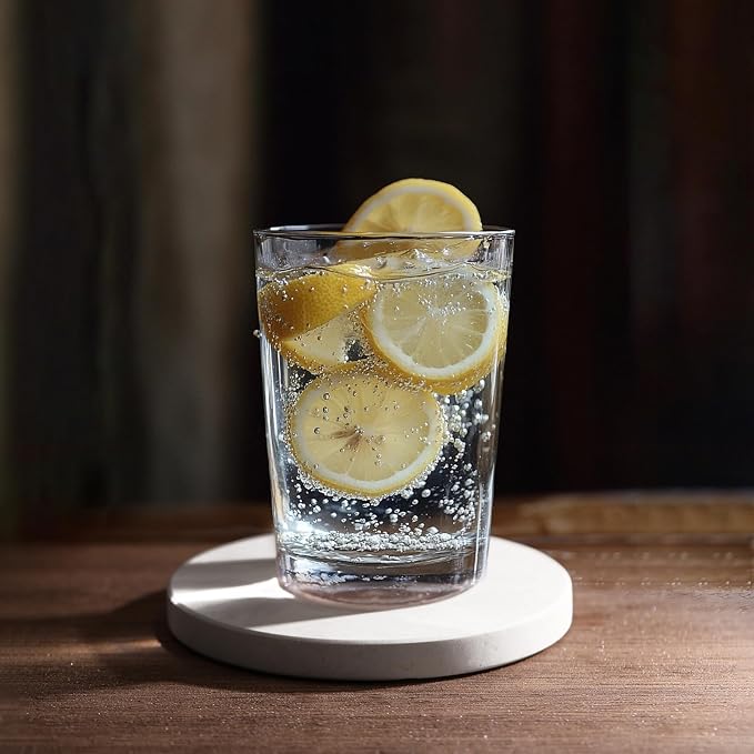 Limestone Water Absorbing Marble Coaster Set - Image 7