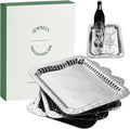 4 Pack America 250 Year Anniversary Silver Trays by Zenovlux