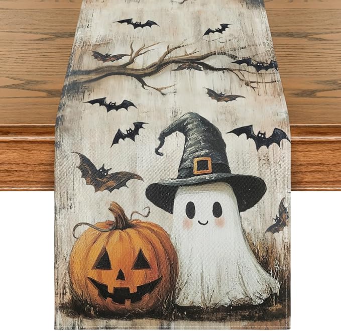Artoid Mode 210 GSM Halloween Table Runner 13x108 Inch Home Party Decor | by ArtoidMode