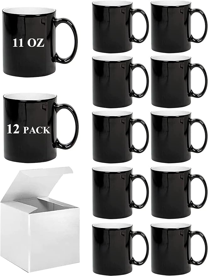ABBSH Color Changing Coffee Mugs, Sublimation Mugs Magic Mugs Tazas Magicas by ABBSH