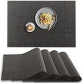 homEdge PVC Placemat, Washable Vinyl Placemats by homEdge