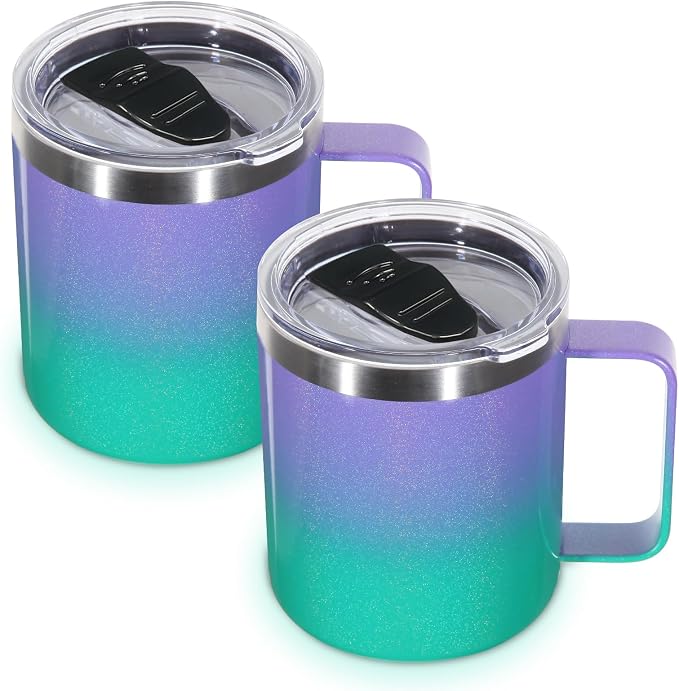 Volhoply 14oz Insulated Stainless Steel Coffee Mug by LiveFully%EF%BC%8CDrinkFreely%E2%80%94KeepGoingwithVolhoply%EF%BC%81