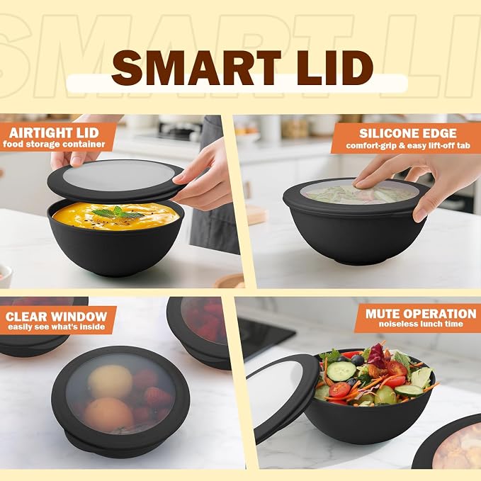 40 OZ Unbreakable Cereal Bowls - Image 4