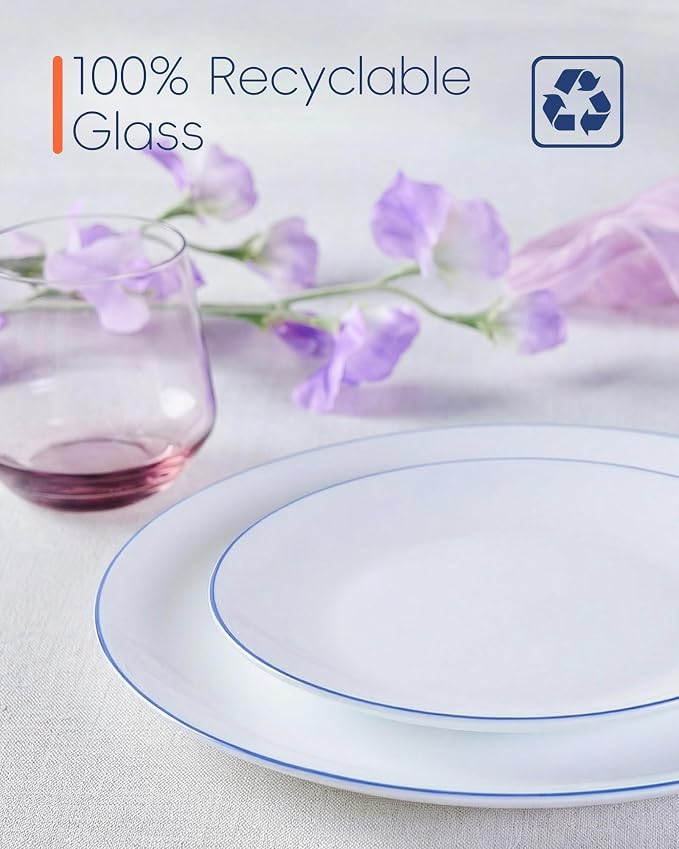 10.5 Inch Dinner Plate Set of 6, suitable - Image 4