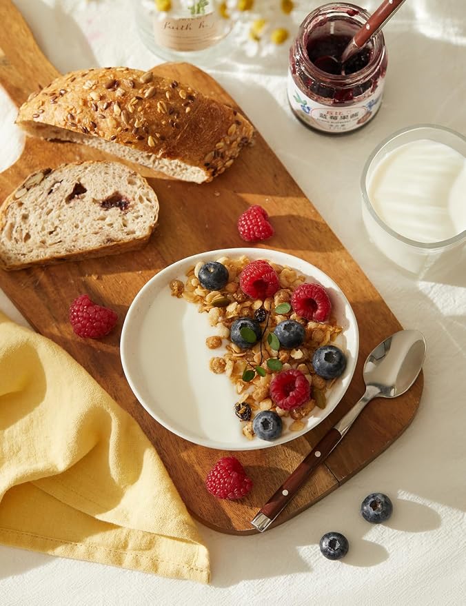 Teocera 5 Inch Porcelain Small Bowls Set, 6 Ounce small serving bowls - Image 4