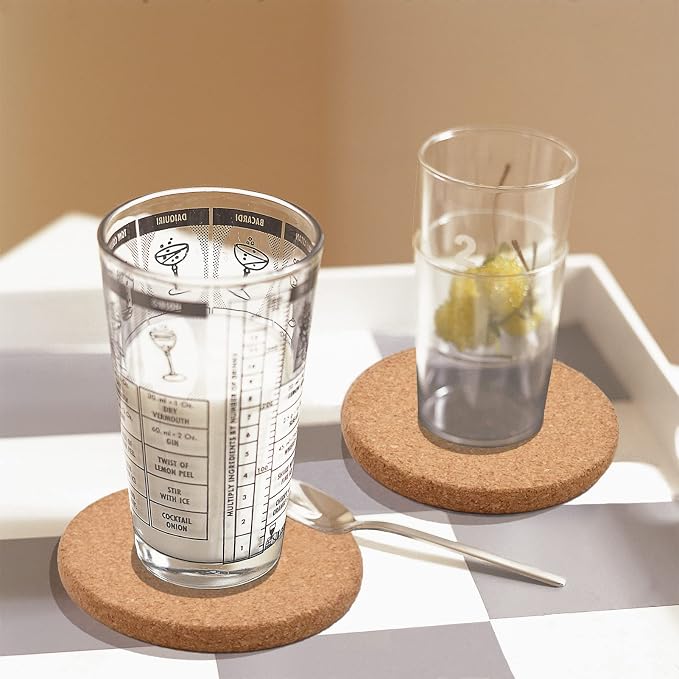 Cork Coasters for Drinks Absorbent - Image 6