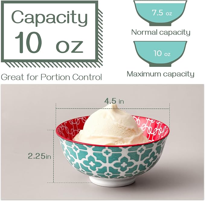 DOWAN 10 oz Small Bowls Set of 6 - Image 2
