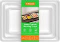 9-Pack Serving Tray in 3 Sizes, Serving Platter, Trays by Unknown
