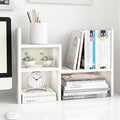 Jerry & Maggie - Desktop Organizer Office Storage Rack Adjustable Wood Display by JERRYMAGGIE