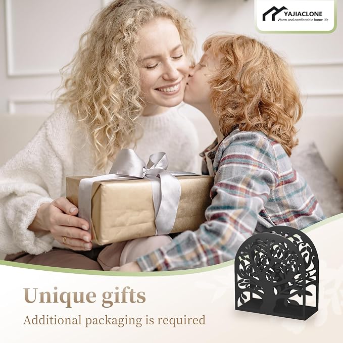 2 Pack Metal Tree of Life Napkin Holders - Image 5