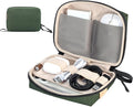 Electronics Travel Organizer, Compact Charger Case | Soft padded polyester by SIMTOP