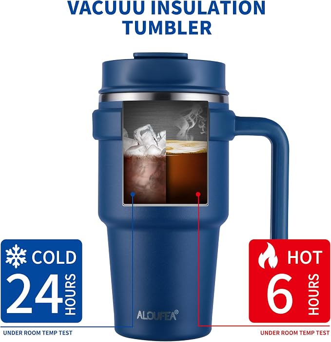 20 oz Insulated Travel Coffee Mug Tumbler - Image 4