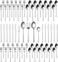 Alata Cube 65-Piece Forged Stainless Steel Flatware Set Cutlery Set by Alata