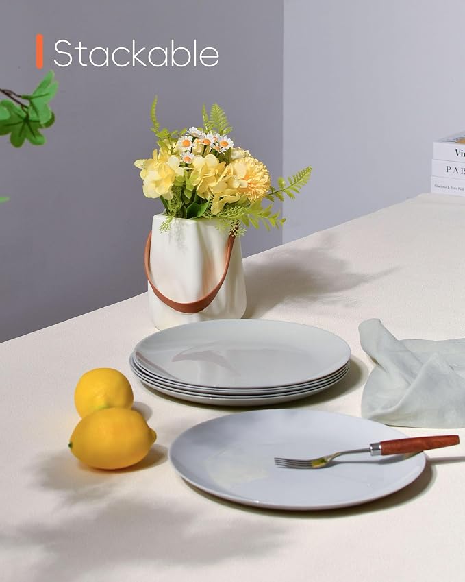 10.5 Inch Dinner Plate Set of 6, suitable - Image 3